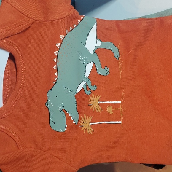 NWT Carters Newborn Onesie Pack of 5 Shirts - Picture 4 of 8